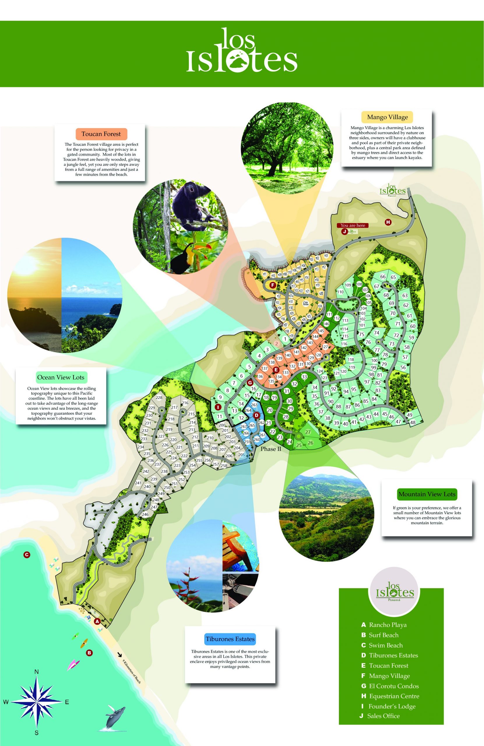 Los ISlotes Map